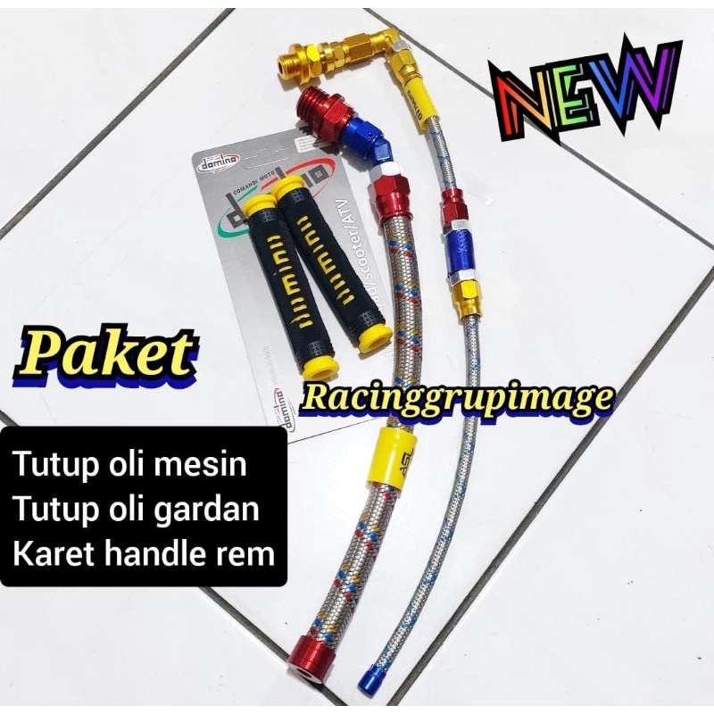 Paket Selang Garden Gardan Dan Selang Tutup Oli Mesin Psi Murah 1 Paket - Foto Asli