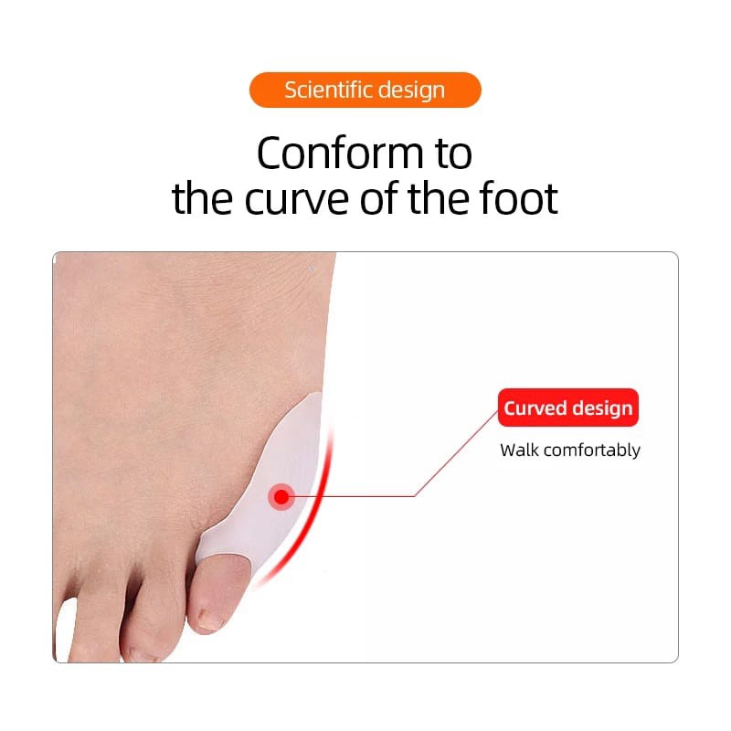 1 PASANG SOL SILICON KAUS KAKI SILICON WANITA INSOLE GEL SILICON SOL PENCEGAH KAKI PECAH