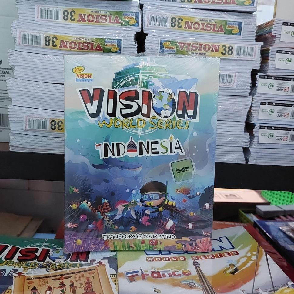 

(S3V6) 38 LEMBAR BUKU TULIS VISION ISI 10 EXP //Best@produk