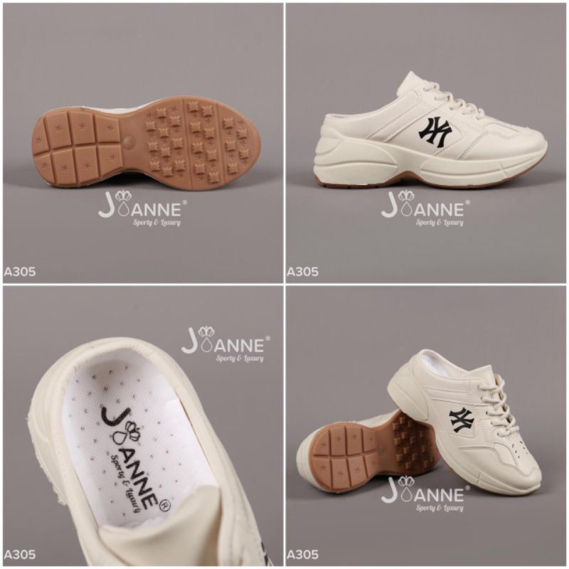 RESTOCK!! [ORIGINAL] JOANNE Casual Slop Sneakers Shoes Sepatu Wanita #A305