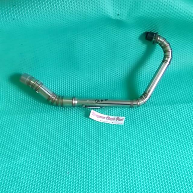 Leher knalpot stenlis full cacing pnp cb gl mp