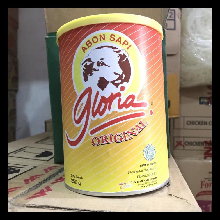 

BEST SELLER! ABON SAPI GLORIA ORIGINAL 250G TERMURAH