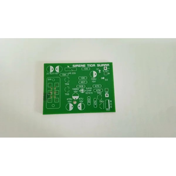 PCB Sirine 3 Suara DC 12V S-010