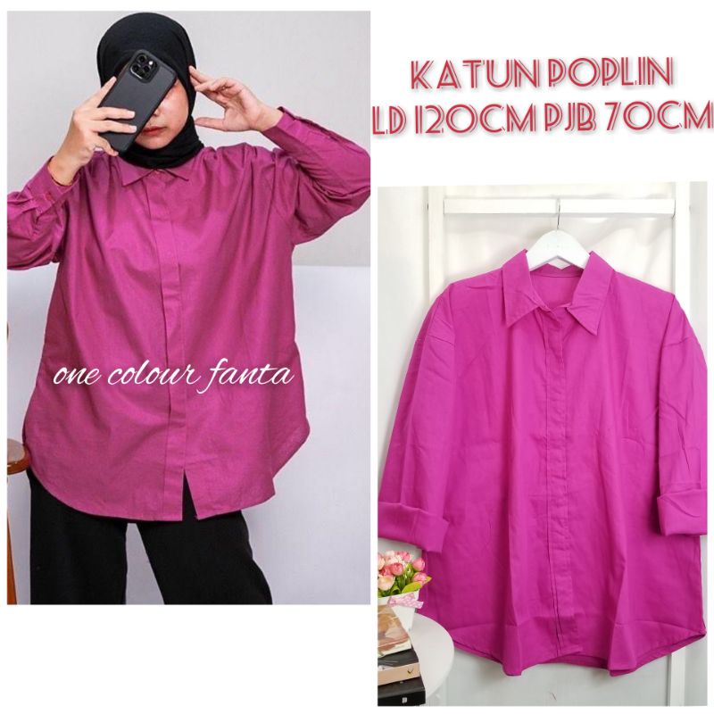 Blouse katun poplin