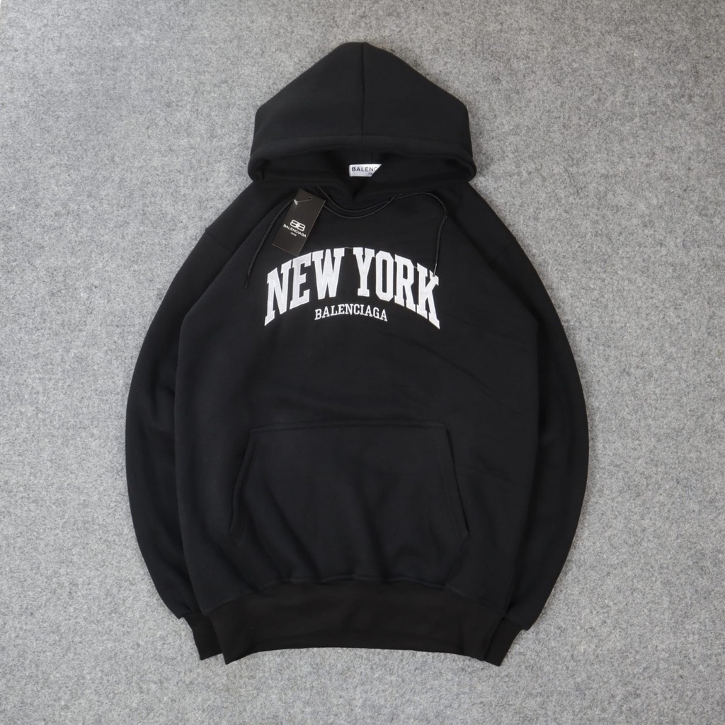 JAKET SWEATER HOODIE BALEN NEWYORK SIMPLE UNISEX GOOD QUALITY