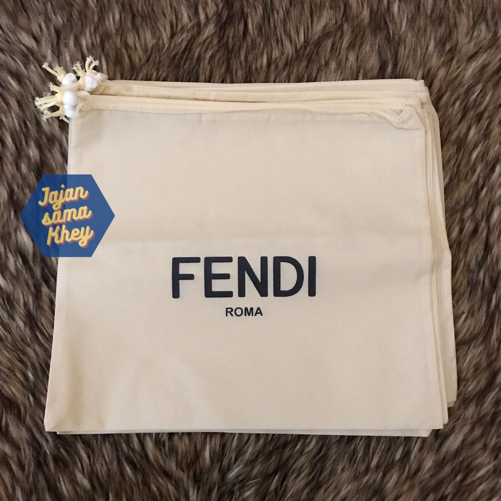 Fendi Dustbag Serut / FENDI Cover / Dust Bag / DB Branded Sarung Tas