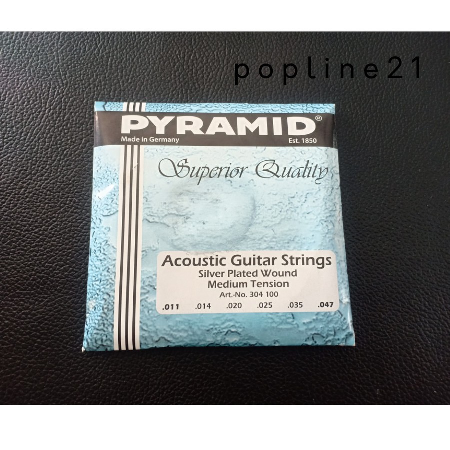 Senar PYRAMID Acoustic Guitar String eceran Original Germany