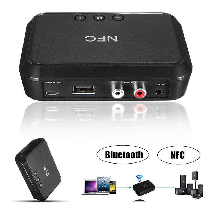 (100% BARANG ORI) Music NFC Bluetooth Receiver 5.0 - B10