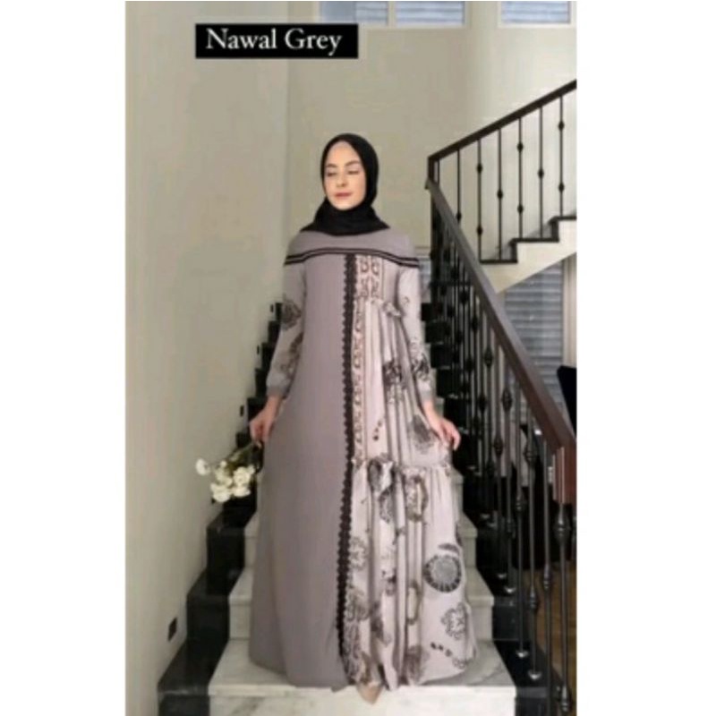NAWAL DRESS BY JAVINA 100% ORIJINAL