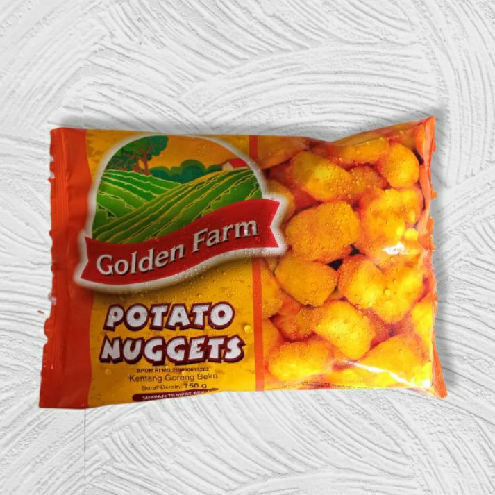 

Golden Farm Potato Nugget 750gr / Naget Kentang / Naget Potato