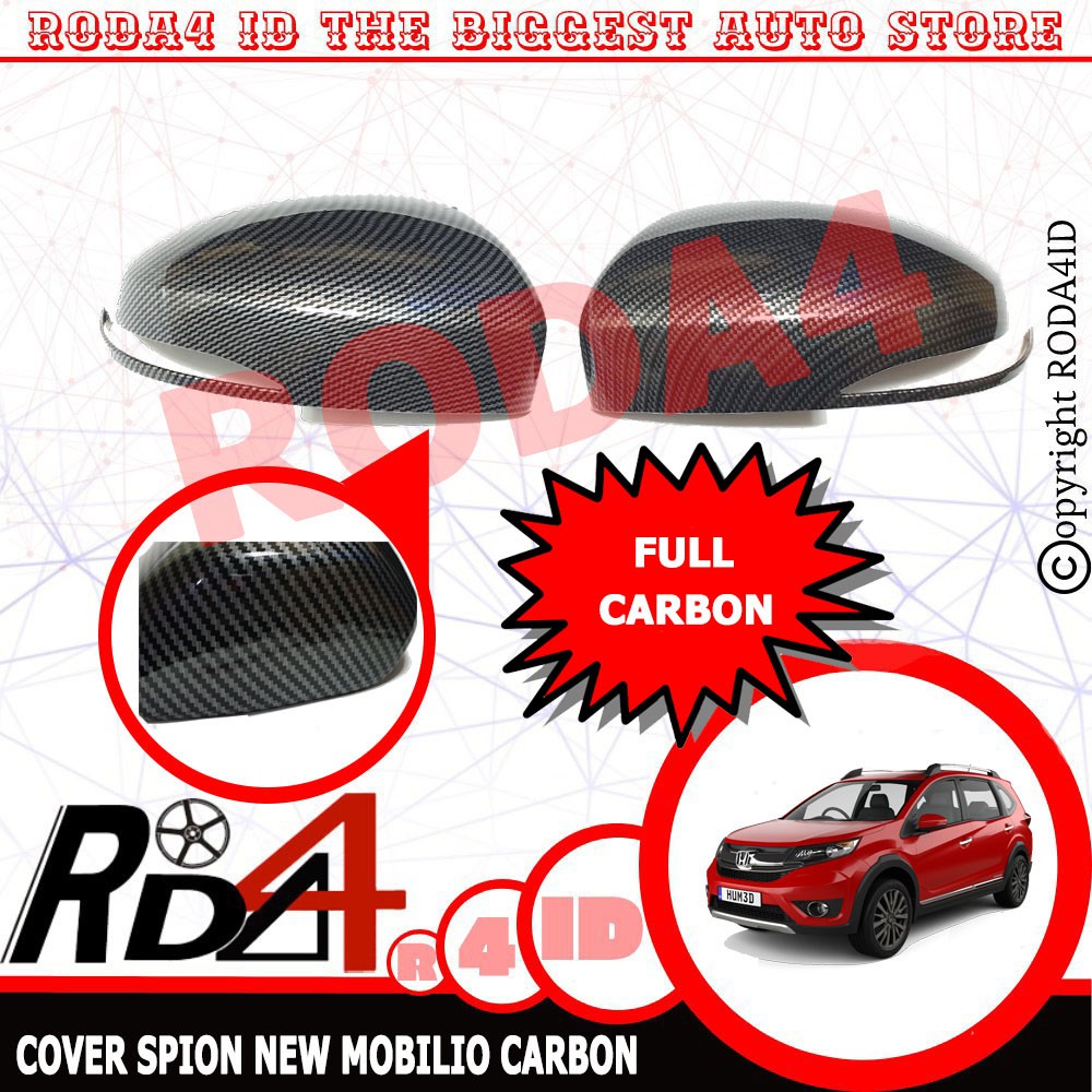 Cover Spion CARBON New Honda MOBILIO Full CARBON