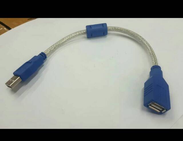 Kabel USB 23cm cable perpanjangan extention sambungan pendek 23cm