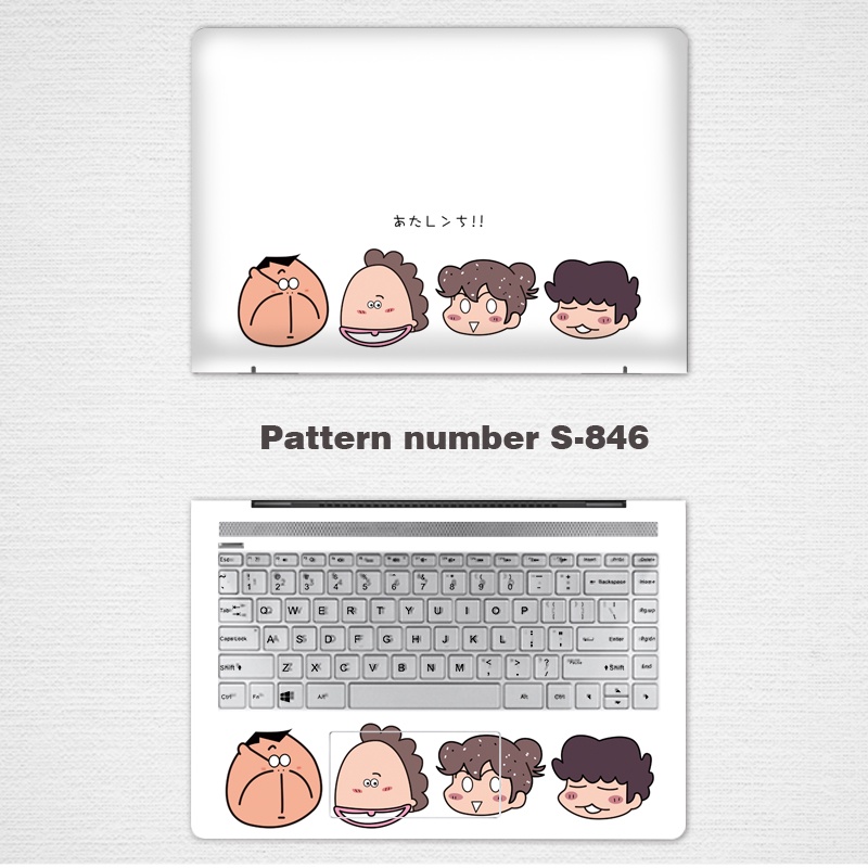 2 Pcs Stiker Pelindung Laptop Notebook Lenovo E50 E43 K43 E40IdeaPad Fleksibel Ukuran 12 13 14 15.6 Inch