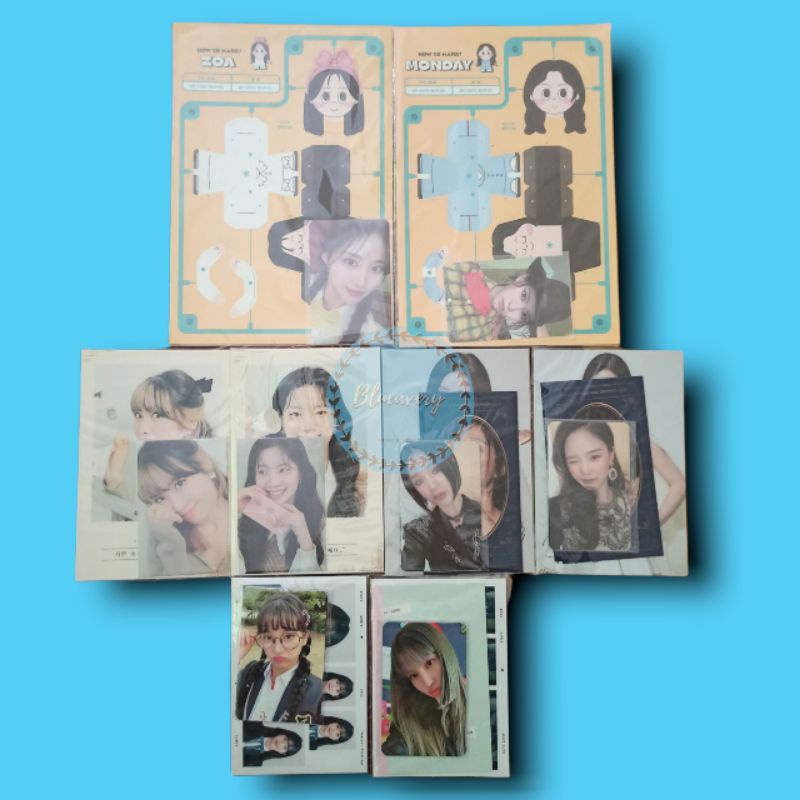 [READY STOCK] Sharing TWICE OH MY GIRL STAYC WEEEKLY 2022 SEASON'S GREETINGS SG Season member set