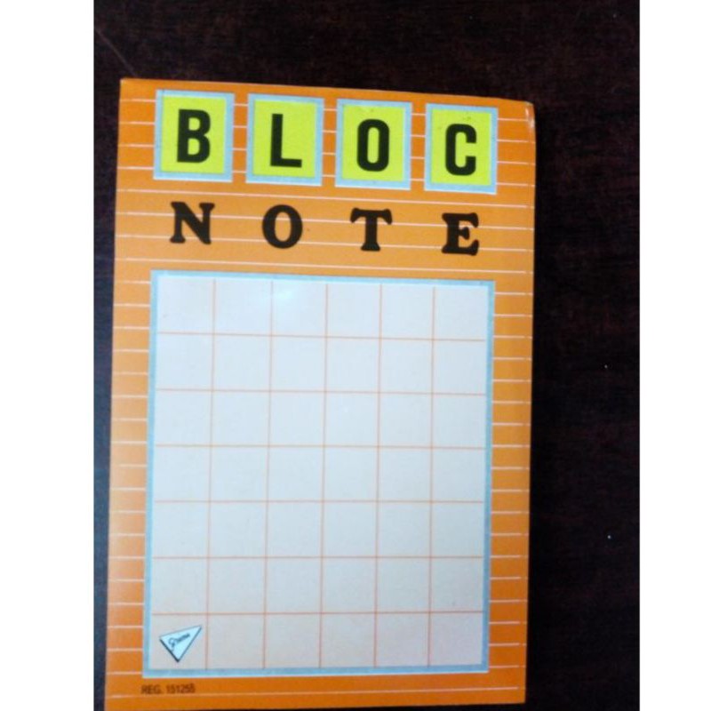 

bloc note prima Polos ukuran tanggung 10x16cm isi 70 lembar gampang disobek karna ada cacahannya