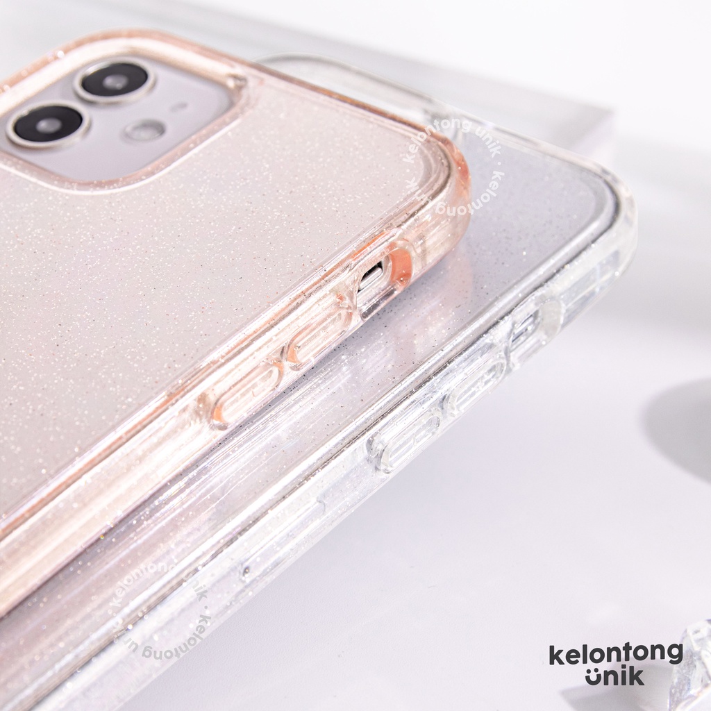 (Seri  2) For iPhone - Blink Blink Glittery Stardust Acrylic Case
