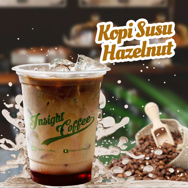 

Kopi Susu Hazelnut