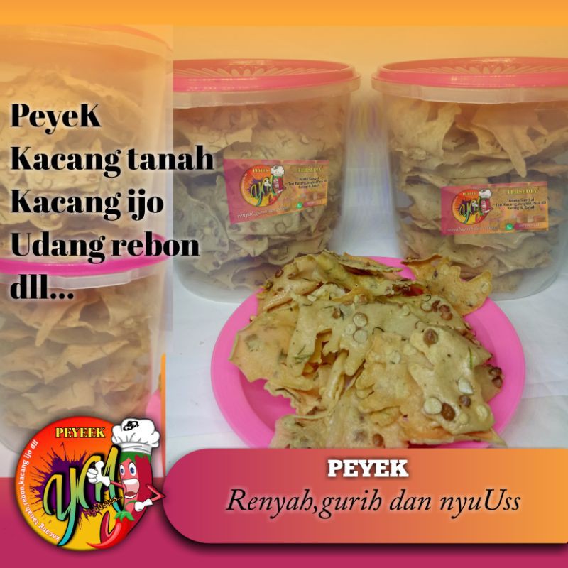 

PEYEK KACANG REBON TERI MEDAN KACANG IJO