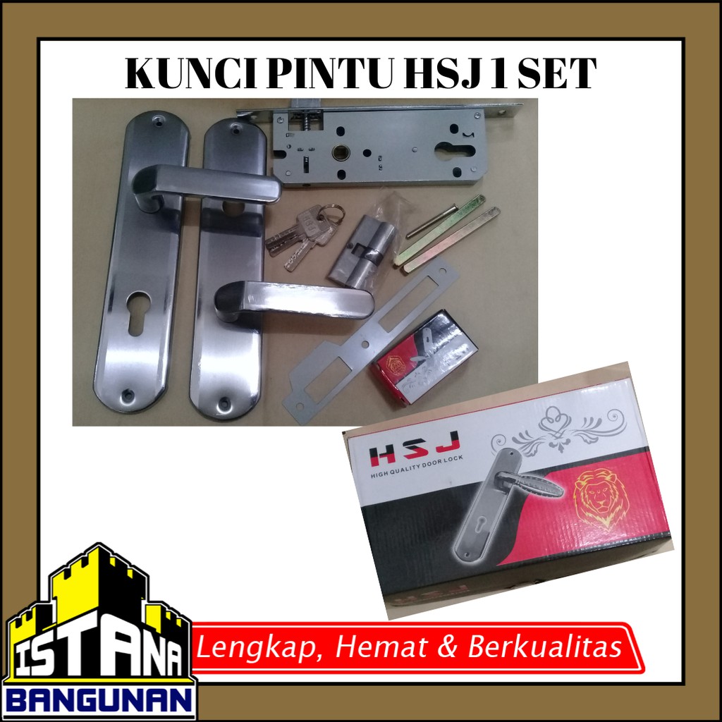 Kunci Pintu / Handle Pintu Merk HSJ