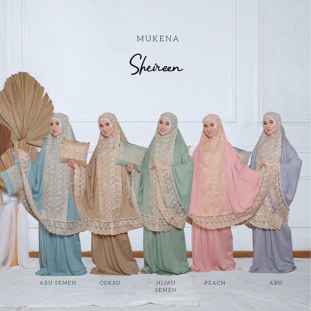 PUSAT GROSIR MUKENA TASIK - MUKENA RAYON DEWASA SHIREEN