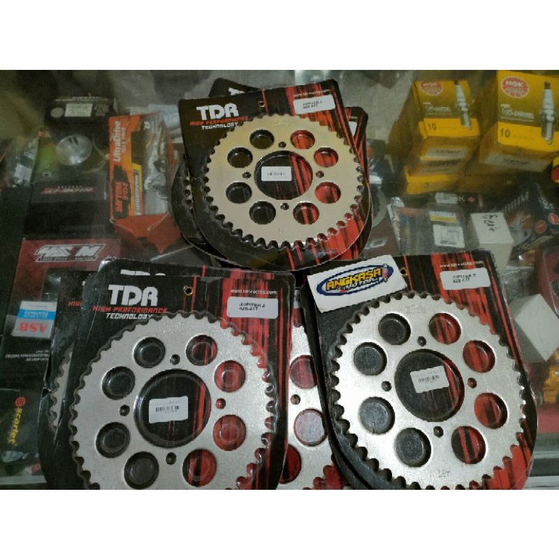 gear belakang tdr racing Jupiter z f1zr rxz rxking 41 42 43 428