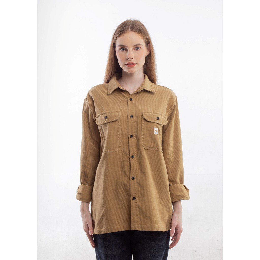 

Erigo Corduroy Shirt Catacomb Dark Brown