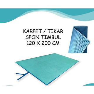 KARPET LANTAI SPONS TIKAR SPON / KARPET / MATRAS PLASTIK SPON BENTOL