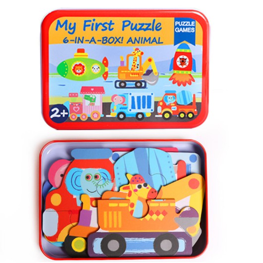 TweedyToys - Mainan Edukatif / Puzzle Anak My First Puzzle / Puzzle Kayu Lucu