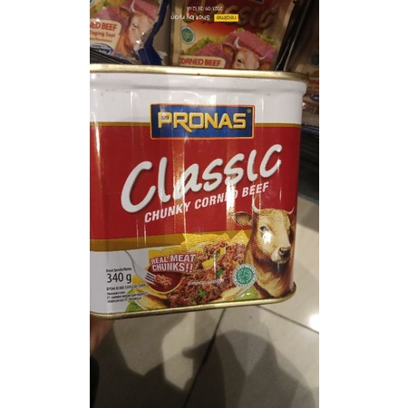 

Pronas classic chunky corned beef cornet 340g
