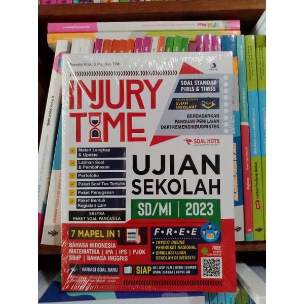INJURY TIME UJIAN SEKOLAH SD/MI 2023