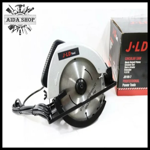 Circular Saw 7 Inch JLD TOOL JD1857 Mesin Gergaji Potong Circular Saw J.LD JD1857 Gergaji Listrik Ka