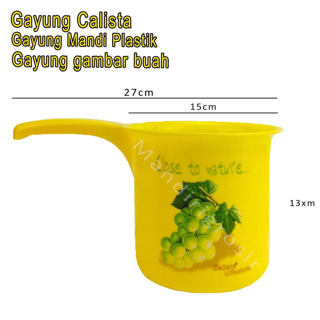 Gayung Calista *Calista * Gayung Plastik * Gayung Mandi