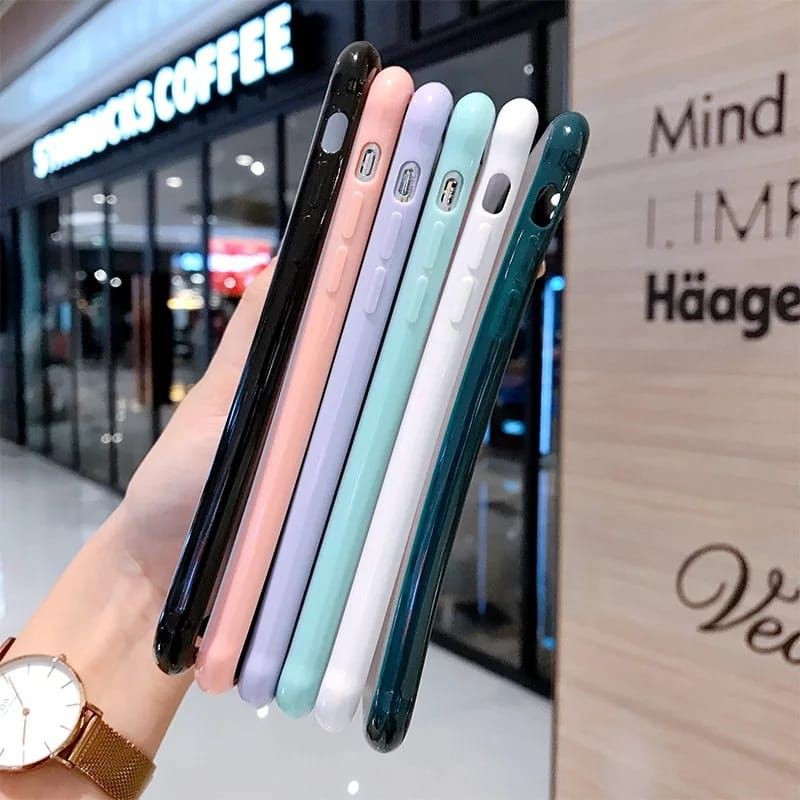 Case Candy Bumper VIVO V20/Y12/Y15/Y17/Y20/Y20A/Y20i/Y20S/Y30/Y50/Y51 2020/Y53S/Y91/Y91C/Y95/Y1S/X60/X60 PRO CHINA
