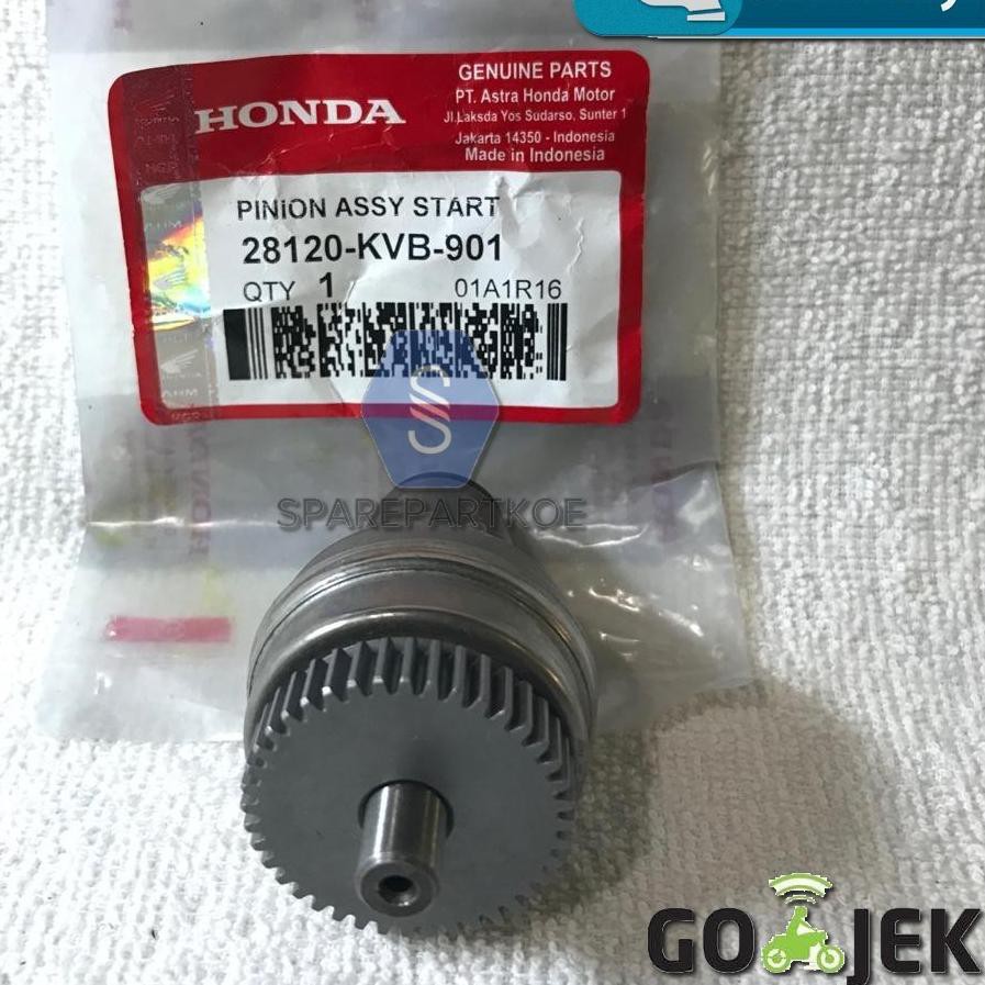 TERBARU ẇFYS Gigi Stater Starter Pinion Granat Honda Vario Beat FI Scoopy Spacy KVB Spesial Order