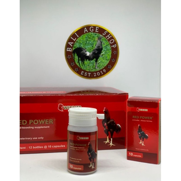 RED POWER | VITAMIN SUPLEMEN PENAMBAH DARAH UNTUK AYAM