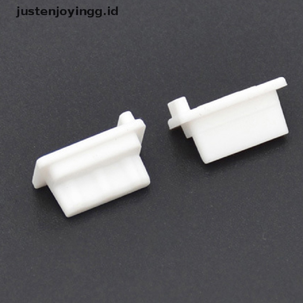 10pcs Plug Jack Female Anti Debu Untuk Port Charger Usb