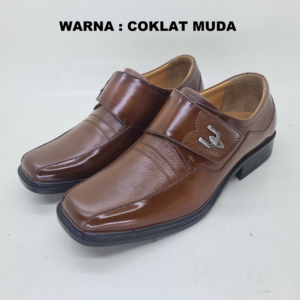 Sepatu pantofel premium kulit asli Finotti 8902