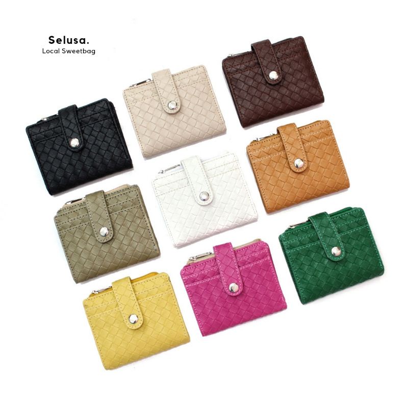 SELUSA LOLY CARDHOLDER (Free Hardbox Exclusive) | Dompet Kartu Dompet Lipat Wanita Terbaru