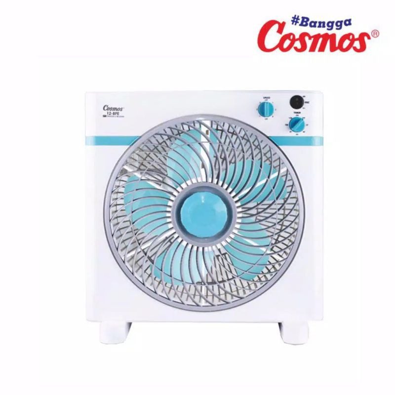 Promo Kipas Angin Box Fan Cosmos 12 BFE Timer Kotak BFD 12BFD BFD12 Meja Electric Desk Duduk Murah A