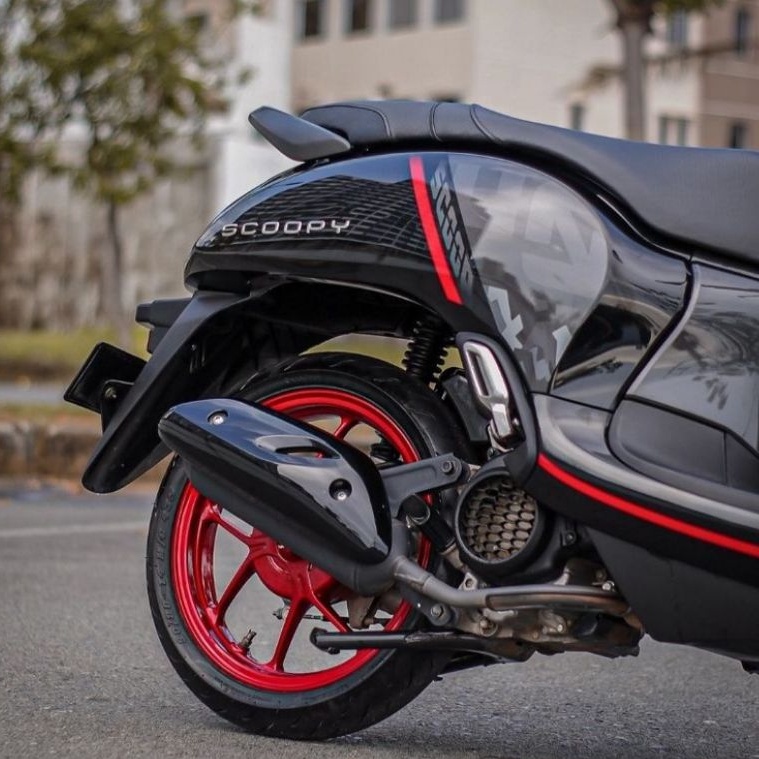 stiker striping ori list body standar motor honda scoopy fi new tahun 2021 scoopy injeksi terbaru