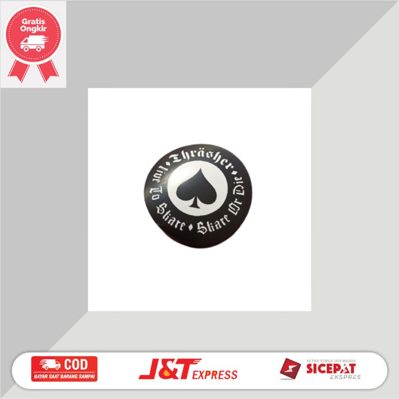 

Stiker Distro Hypebeast Murah Anti Air Thrasher Logo