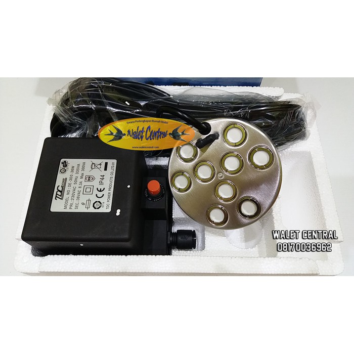 Mist Maker Ultrasonic 9 Mata Bulat