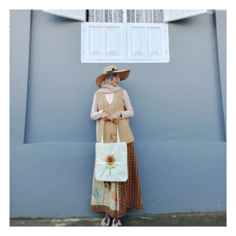 Totebag Sulam Custom