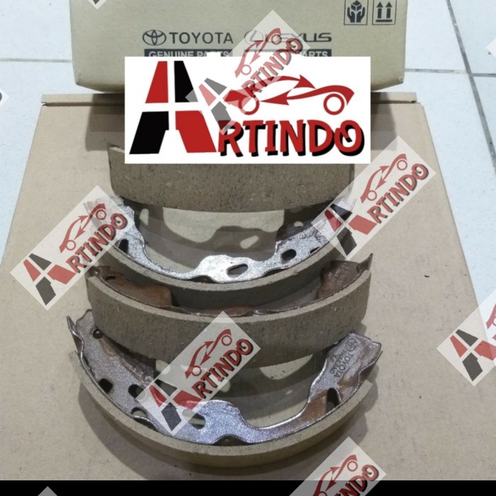 kampas rem belakang toyota etios valco brake shoe etios valco