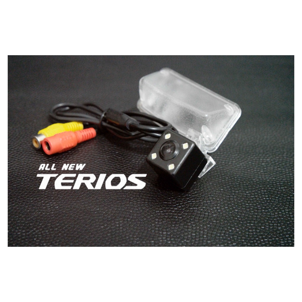 Kamera Mundur New Terios 2016-Now PNP Sensor CCD plus Lampu Flash 4 Titik