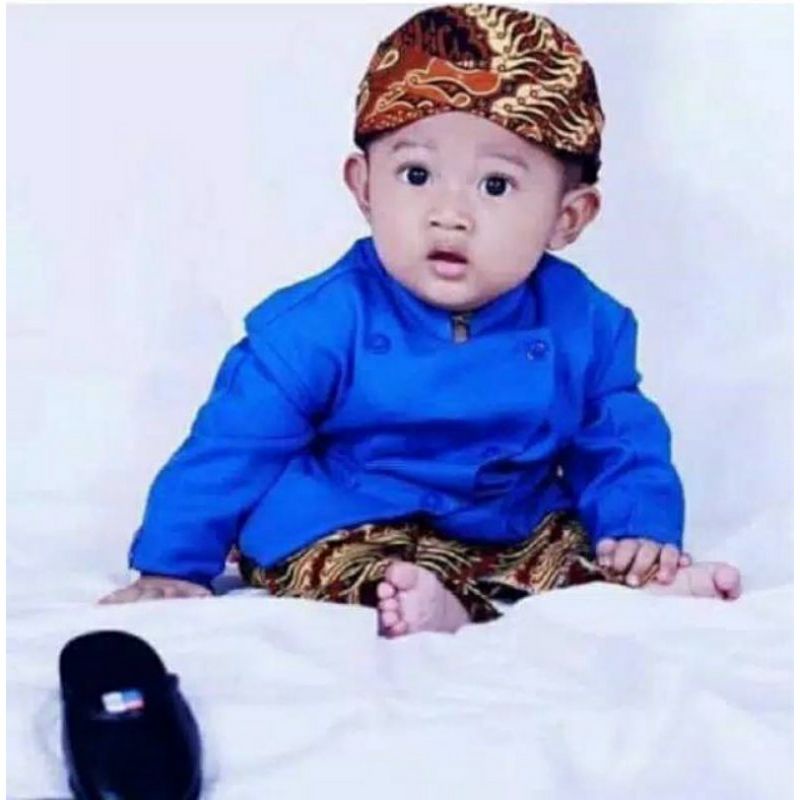 Beskap anak laki laki / beskap bayi / baju adat anak / baju jawa bayi laki laki