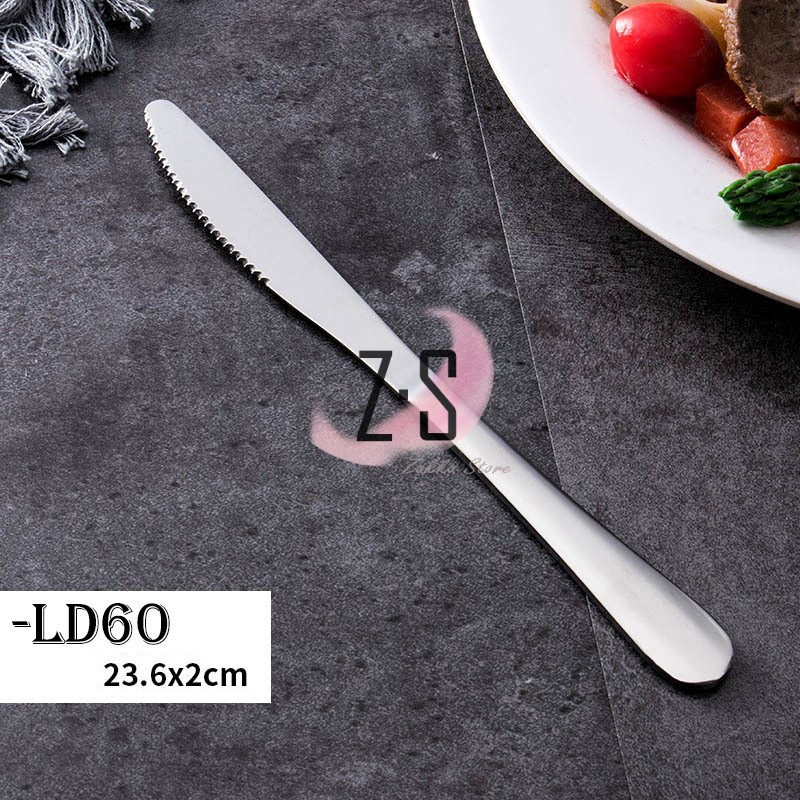 Alat Makan Sendok / Garpu / Pisau Alat Makan Korean Spoon Fork Knife Stainless Steel