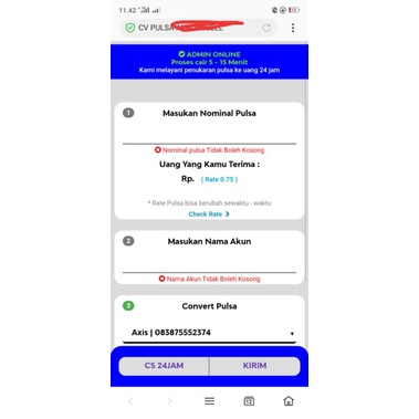 sc convert pulsa bukaolshop V20 Terbaru