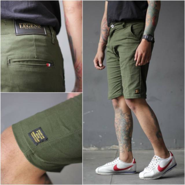 CELANA PRIA SHORT PENDEK LEGEND OF DENIM ~ celana pendek pria