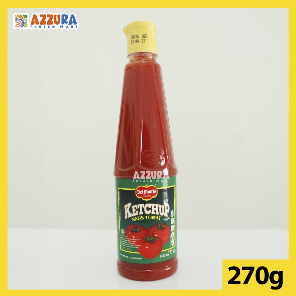 

Del Monte Ketchup Sauce Saos Tomat 270ml